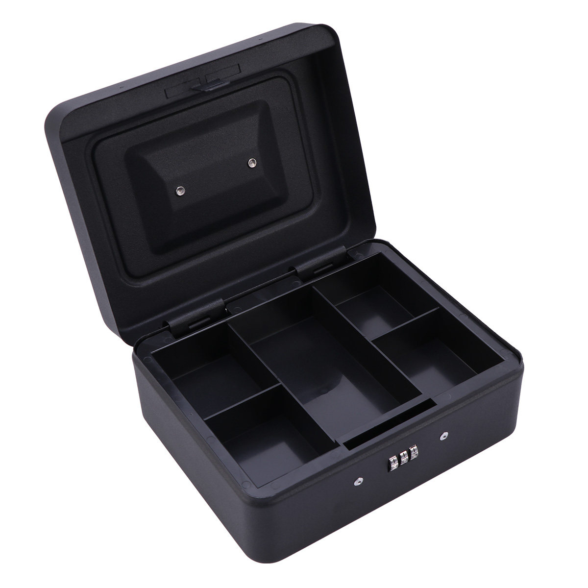 Lockbox Key Secure - Robuste Metall-Geldkassette mit Zahlenschloss, Verstärkte Sicherheitskassette