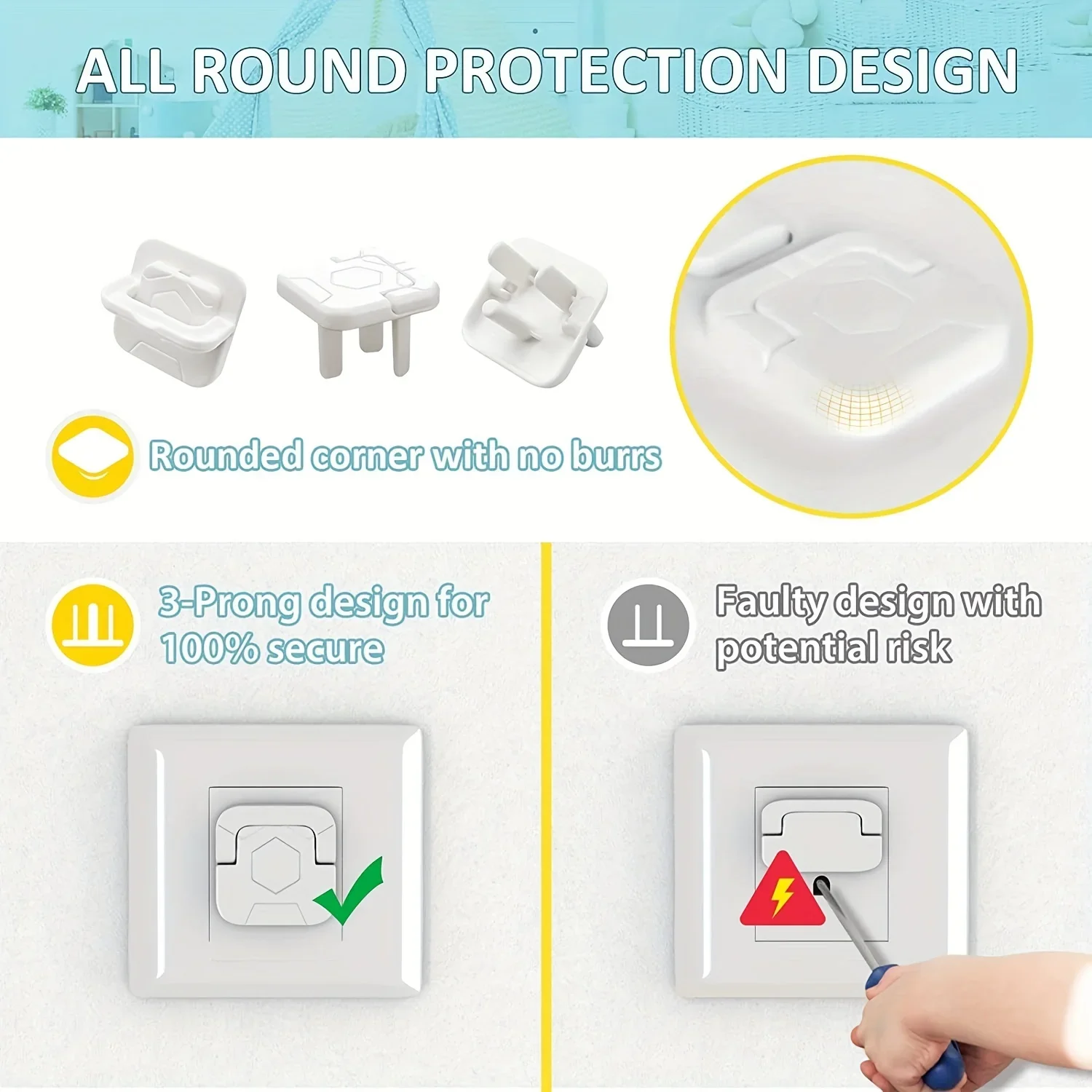 1/3/5/10/20 Stück Baby-Sicherh – Outlet Cover Baby Bewertung und Preis