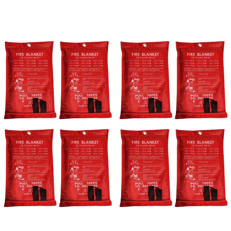 B48B-8PCS Notfall-Feuerdecke,  – Fire Blanket Kitchen Bewertung und Preis