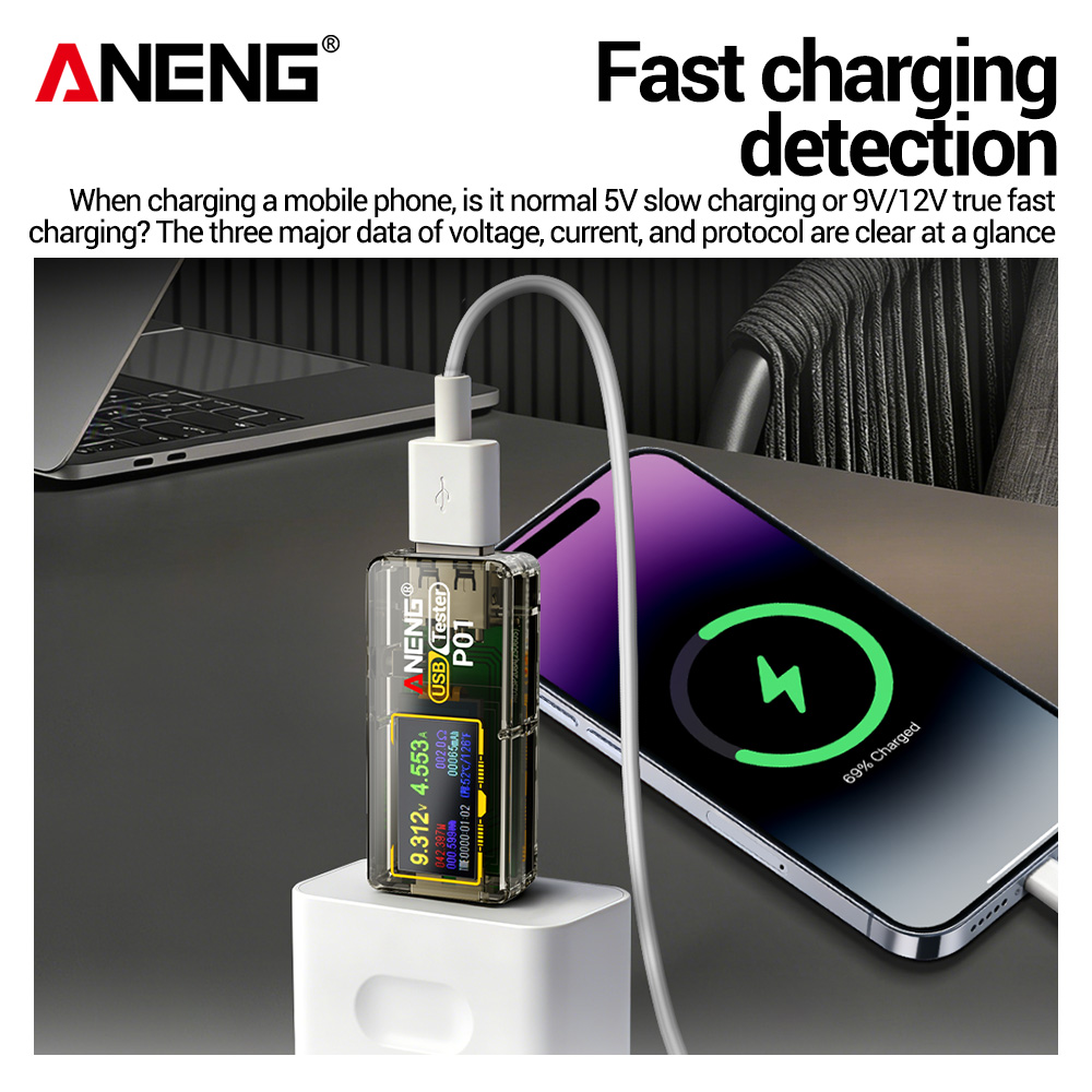 ANENG P01 USB-Tester Voltmeter – Co Detector Plug Bewertung und Preis